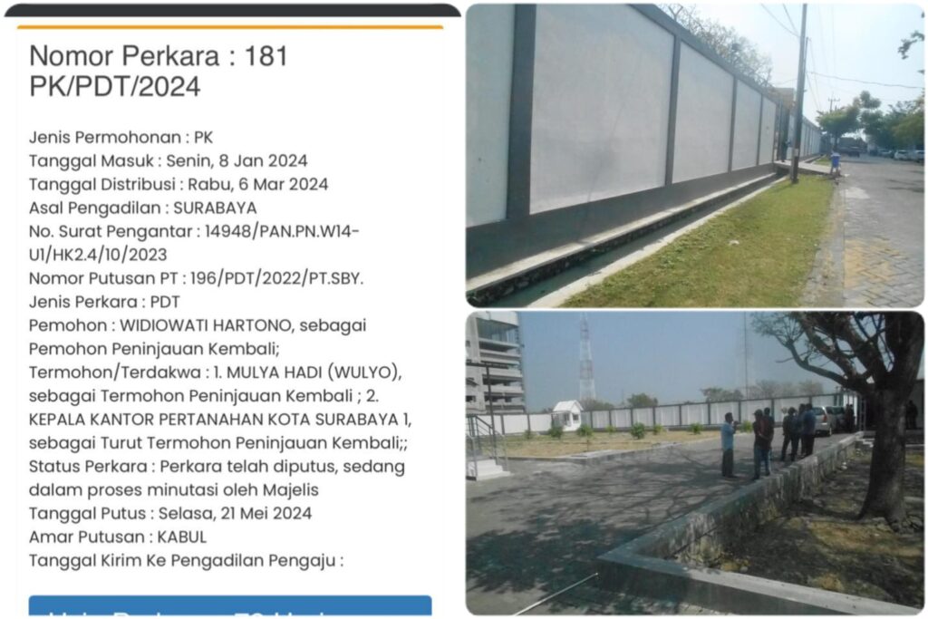 Widowati Pemilik Sah Lahan